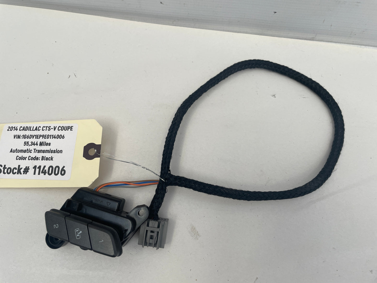 2014 Cadillac CTS-V Coupe Seat Control Memory Switch OEM - Day's Parts Yard
