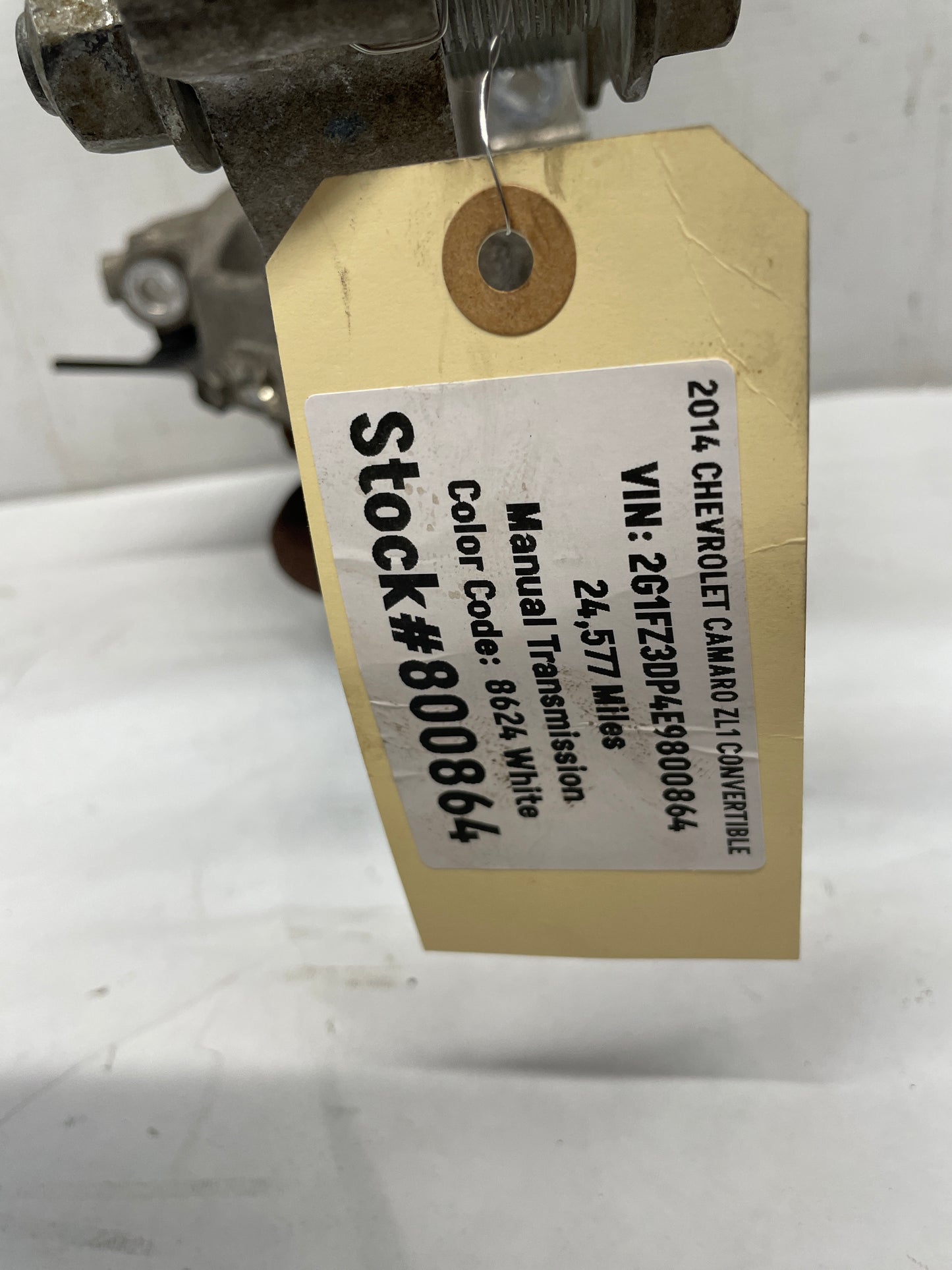 2014 Chevy Camaro ZL1 LH Driver Front Suspension Spindle Knuckle Hub Assembly OEM - Day's Parts Yard