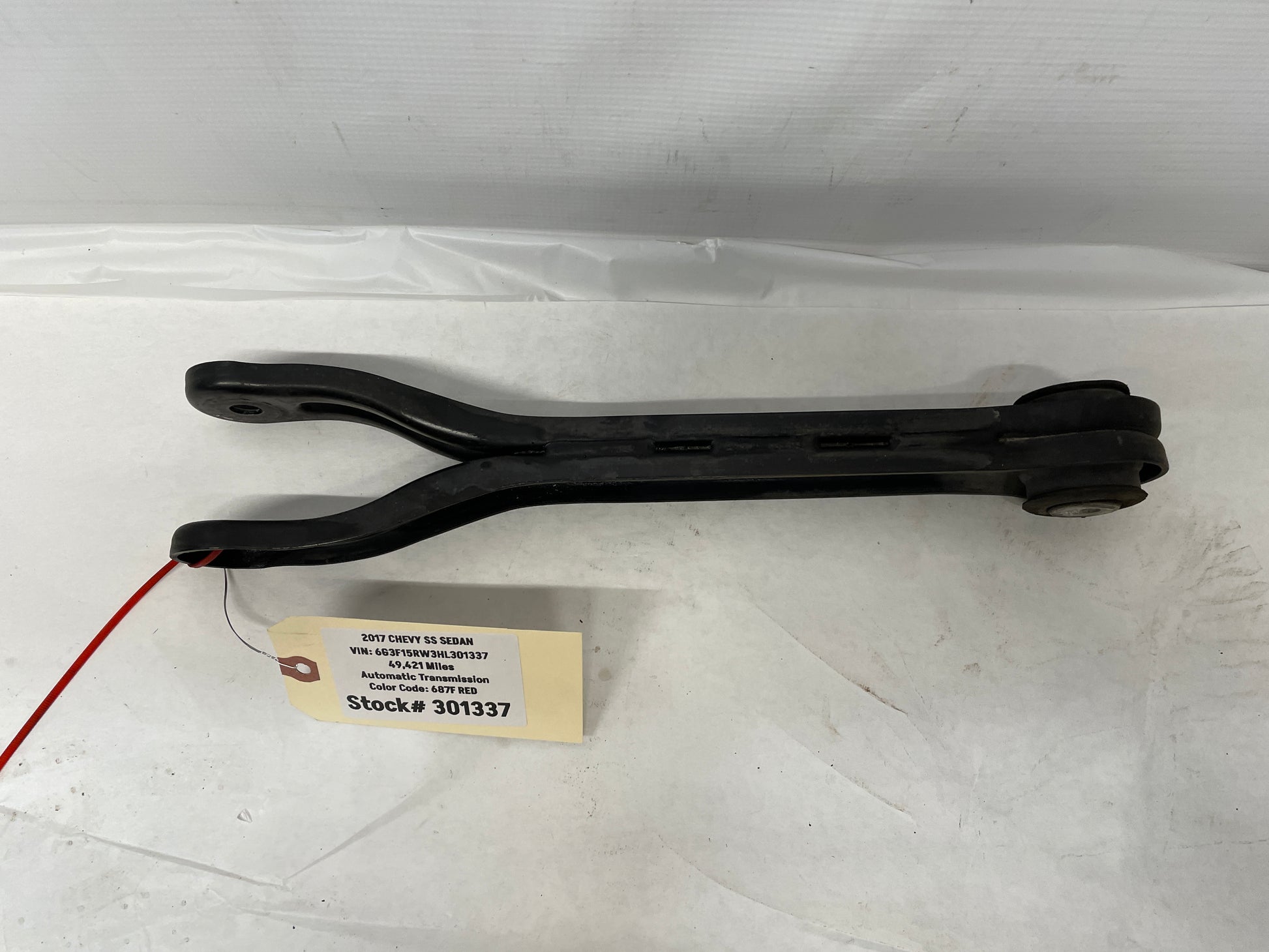 2017 Chevy SS Sedan RH Passenger Rear Trailing Drag Control Arm Link OEM - Day's Parts Yard