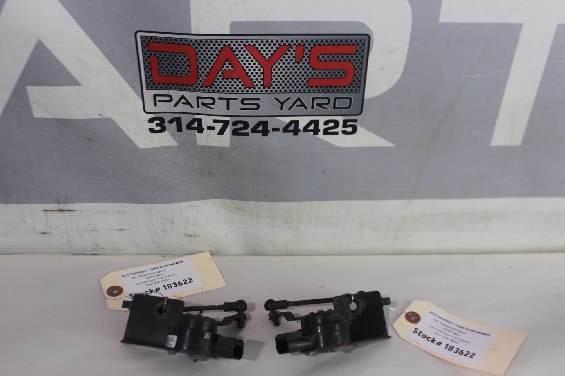 2019 Chevy Tahoe K1500 Premier Rear Ride Leveling Height Sensor OEM - Day's Parts Yard