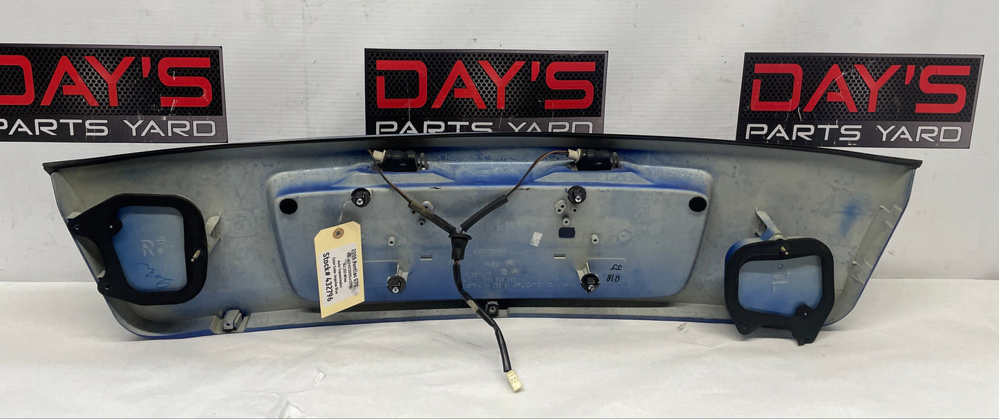 2005 Pontiac GTO Trunk Deck Lid Filler Insert Panel OEM - Day's Parts Yard