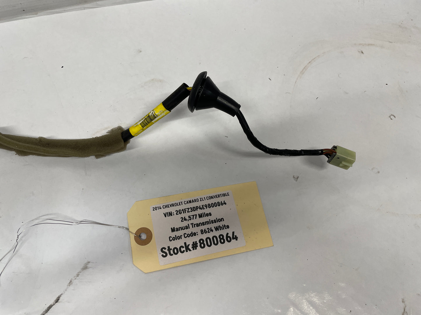 2014 Chevy Camaro ZL1 Convertible LH Driver Exterior Heated Out Side Mirror OEM - Day's Parts Yard