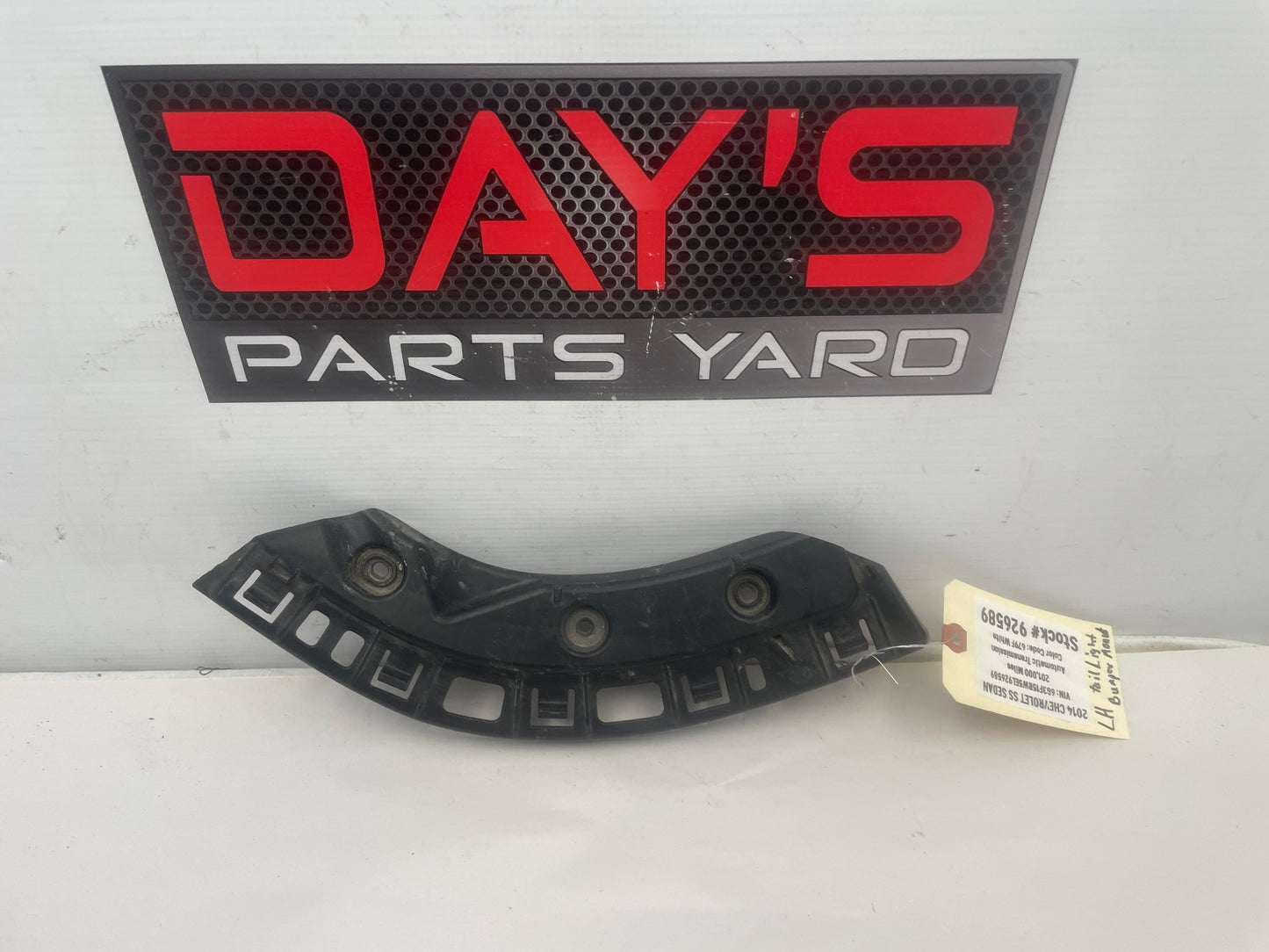2014 Chevy SS Sedan LH Driver Tail Light Taillight Bracket OEM - Day's Parts Yard