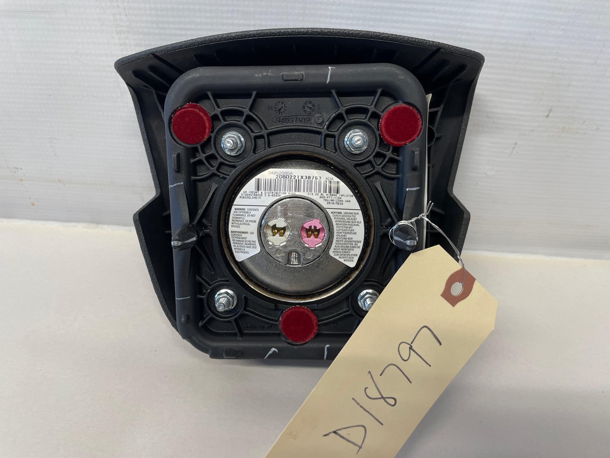 2011 Cadillac CTS-V Steering Wheel Air Bag Airbag OEM - Day's Parts Yard