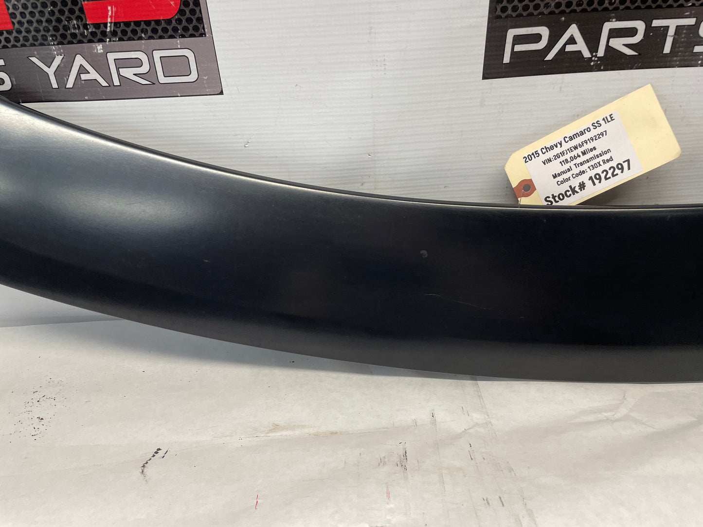 2015 Chevy Camaro SS 1LE Trunk Deck Lid Spoiler Wing OEM - Day's Parts Yard