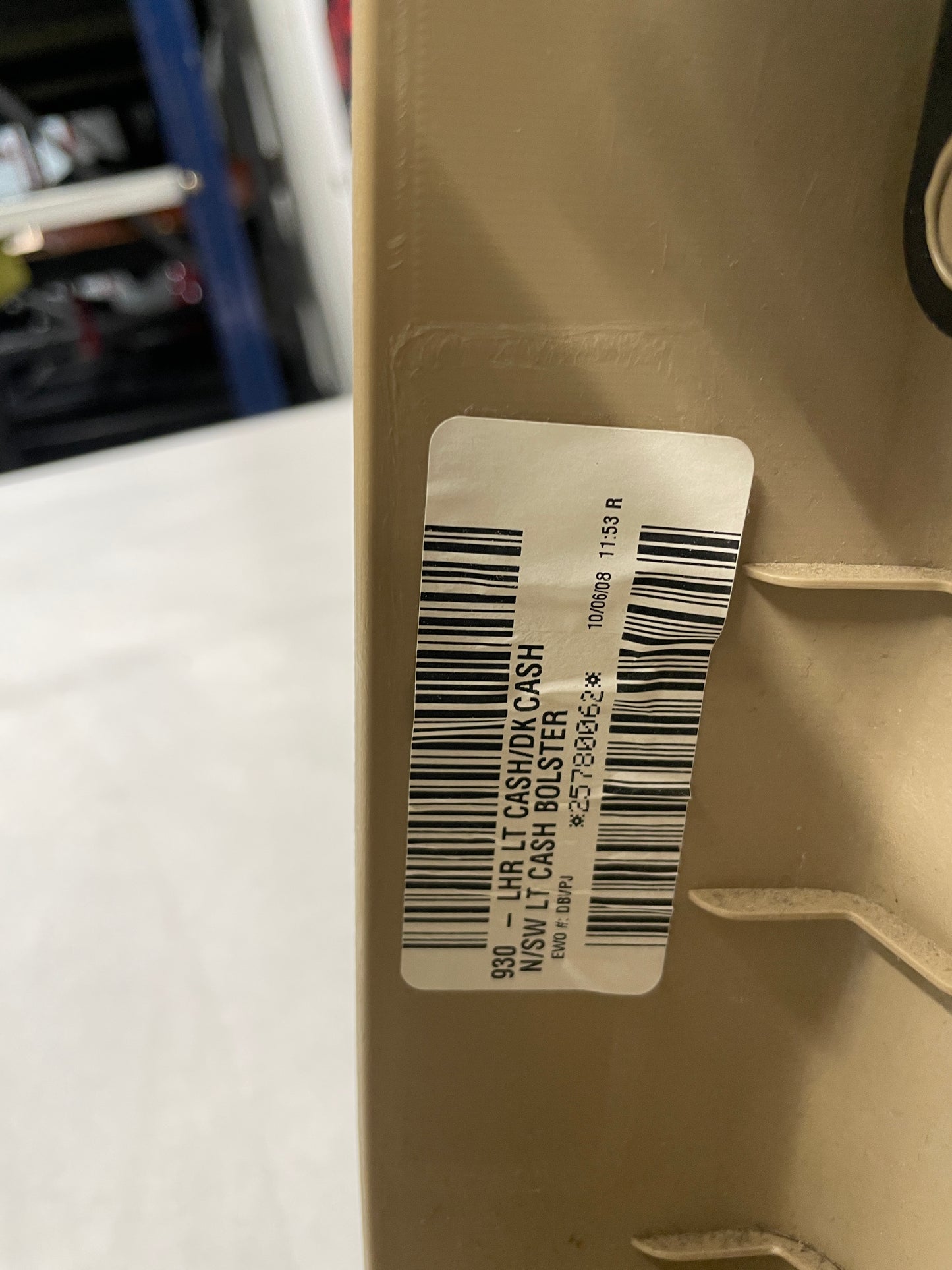 2009 GMC Sierra 2500HD SLT LH Driver Rear Interior Door Panel Cashmere Tan OEM - Day's Parts Yard
