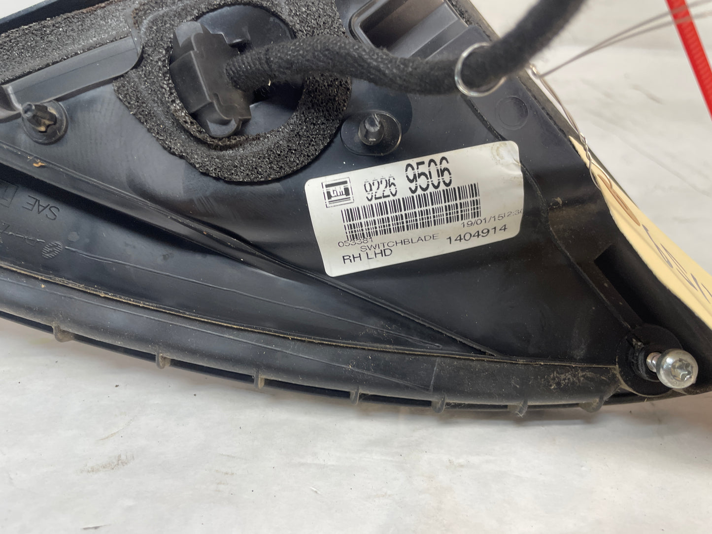 2015 Chevy SS Sedan RH Passenger Exterior Out Side Mirror OEM