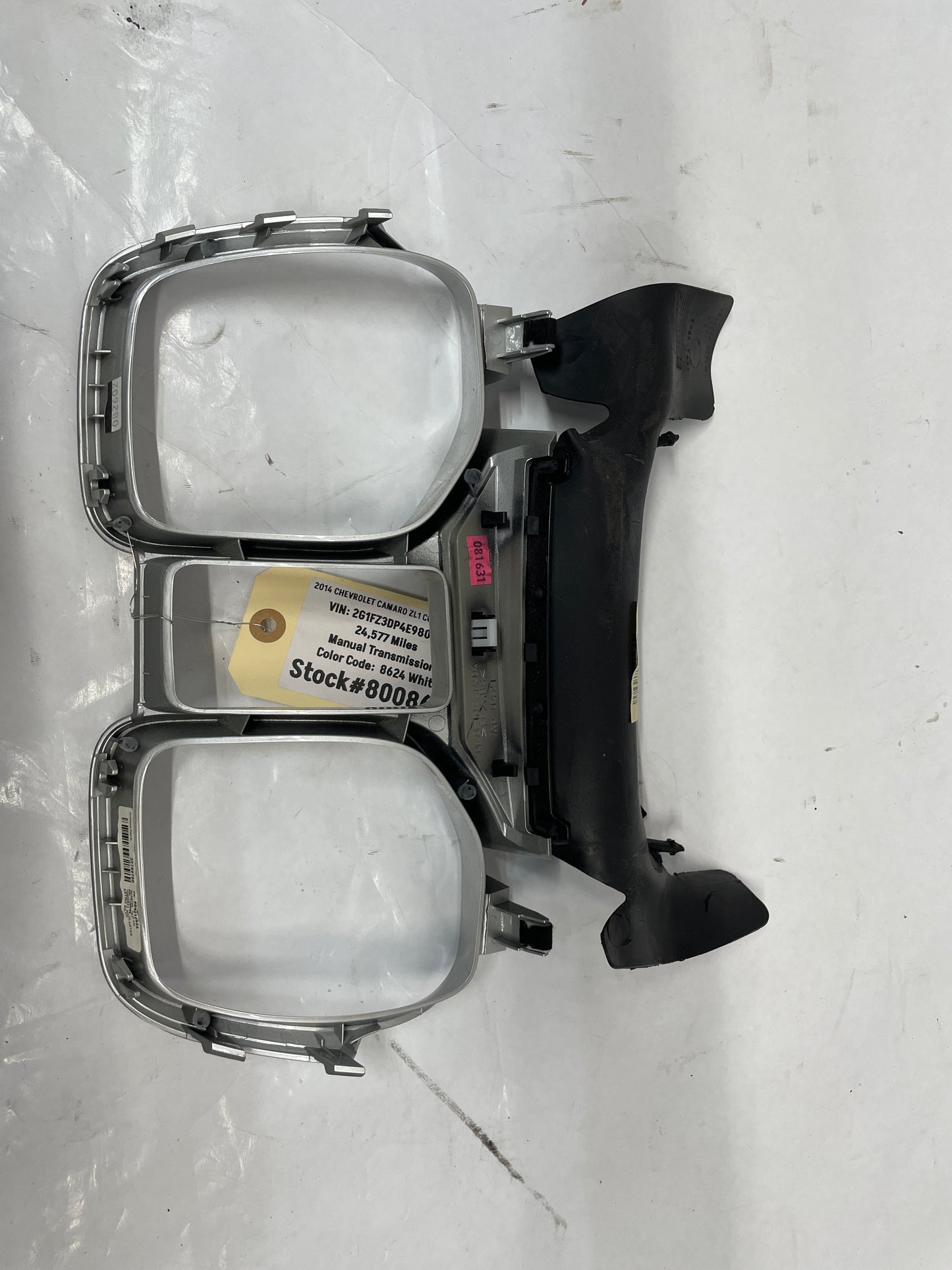 2014 Chevy Camaro ZL1 Speedometer Gauge Cluster Bezel Trim OEM - Day's Parts Yard