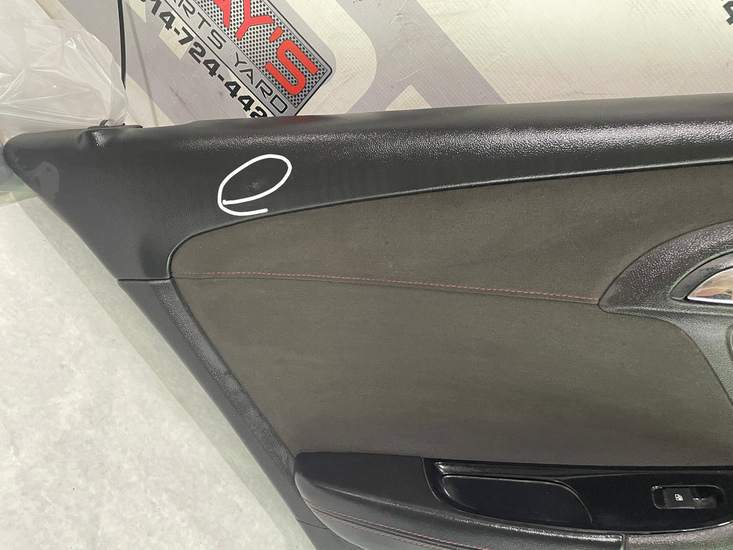 2017 Chevy SS Sedan LH Driver Rear Door Panel OEM - Day's Parts Yard