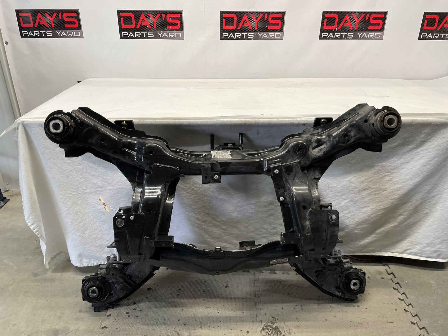 2017 Chevy SS Sedan Rear Suspension Differential Cradle Subframe K Member OEM - Day's Parts Yard
