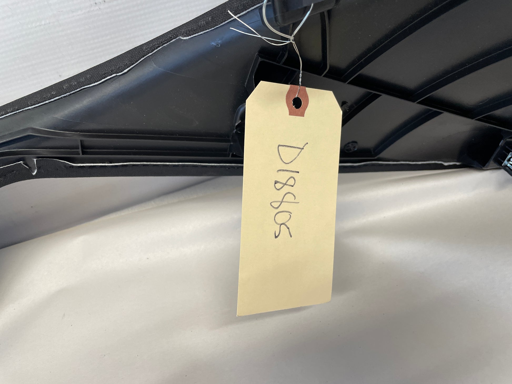 2011 Cadillac CTS-V Coupe Black RH & LH Interior C Pillar Trim Panels OEM - Day's Parts Yard