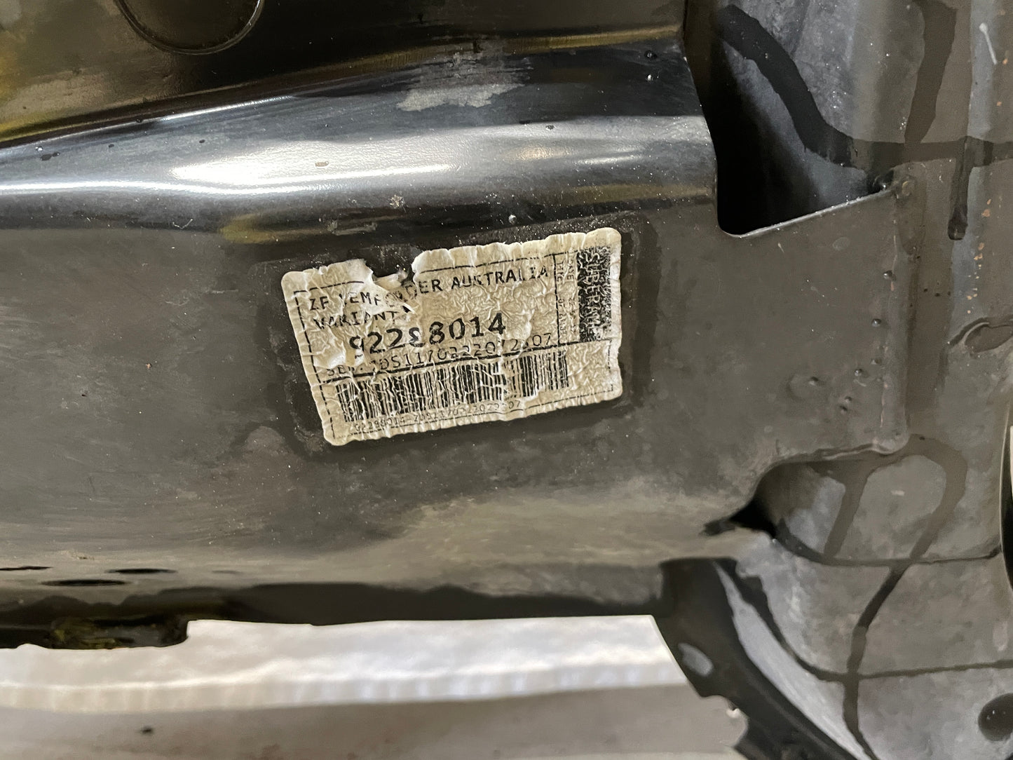 2017 Chevy SS Sedan Rear Suspension Differential Cradle Subframe K Member OEM - Day's Parts Yard