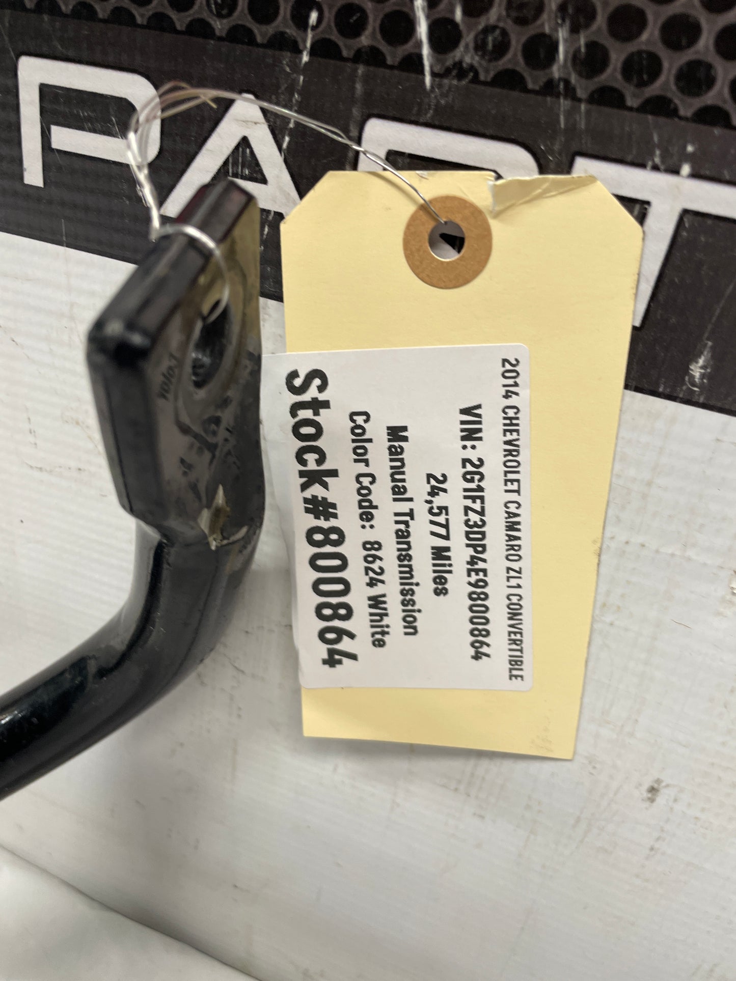 2014 Chevy Camaro ZL1 Convertible Front Suspension Stabilizer Sway Bar OEM - Day's Parts Yard