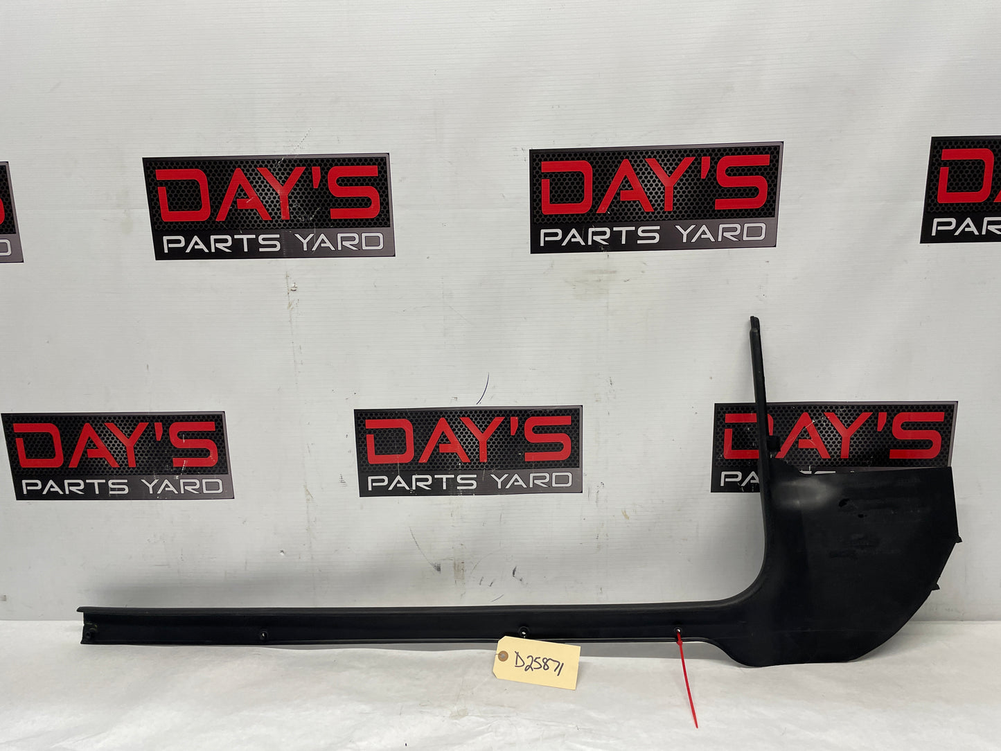 2002 Chevy Camaro Z28 RH Passenger Interior Kick Panel Sill Trim Black Ebony OEM - Day's Parts Yard