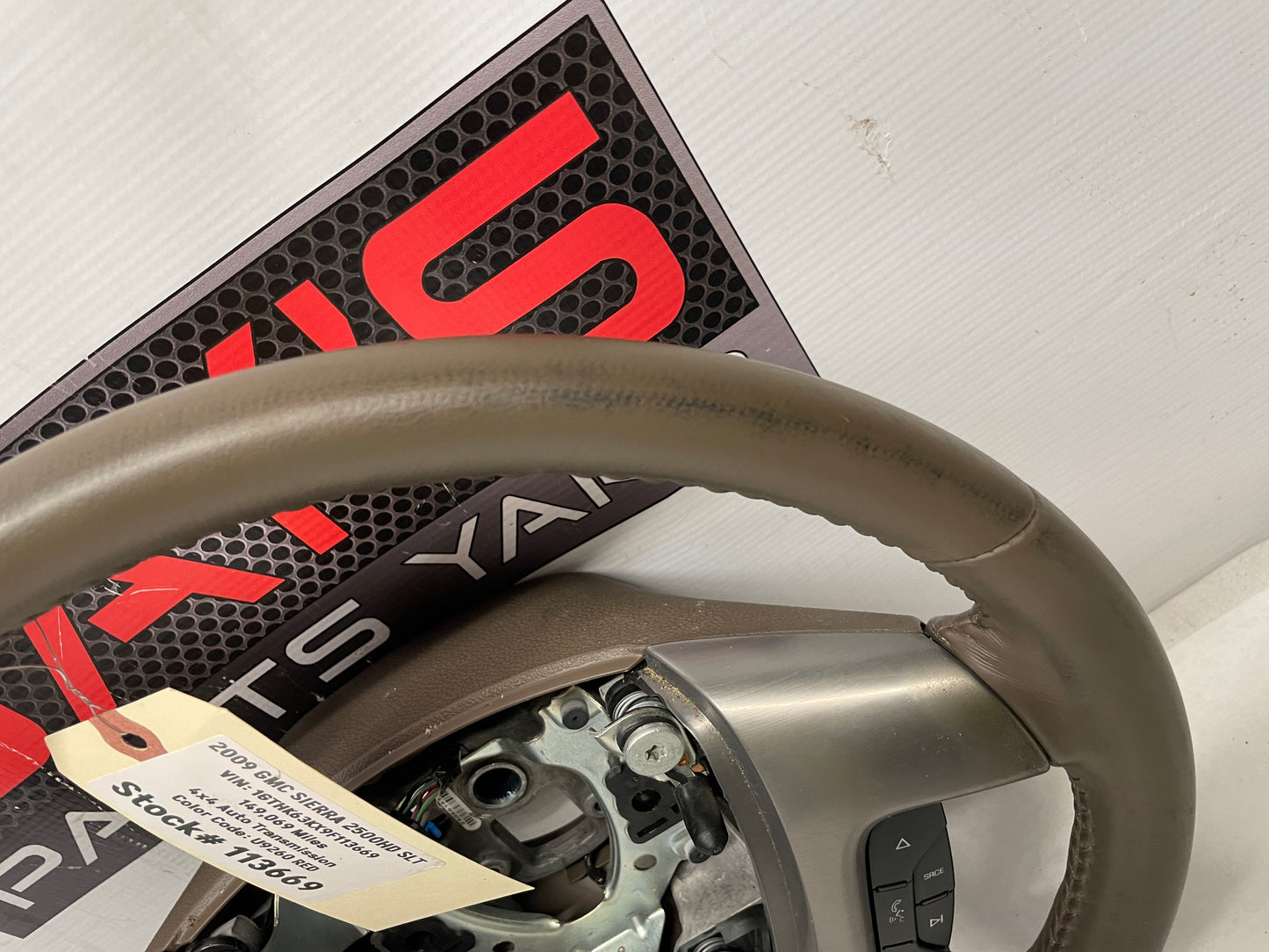 2009 GMC Sierra 2500HD SLT Steering Wheel OEM - Day's Parts Yard