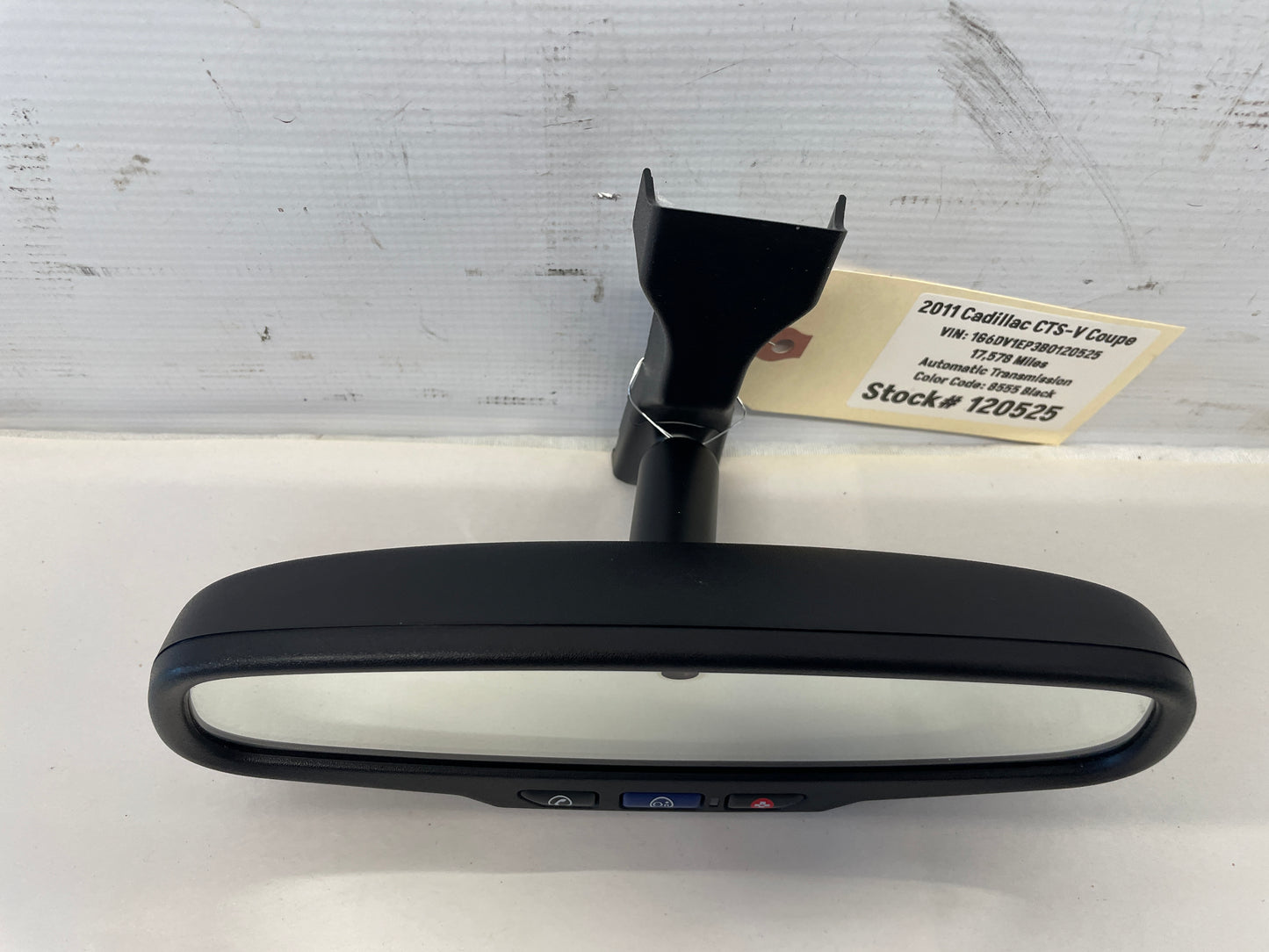 2011 Cadillac CTS-V Coupe Rear View Mirror Assembly OEM - Day's Parts Yard