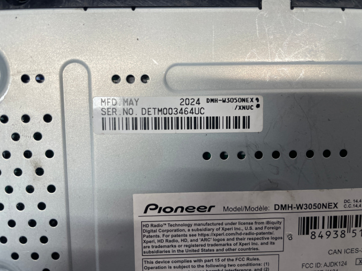 Pioneer 6.8" Touchscreen Digital Media Receiver with Carplay - Day's Parts Yard