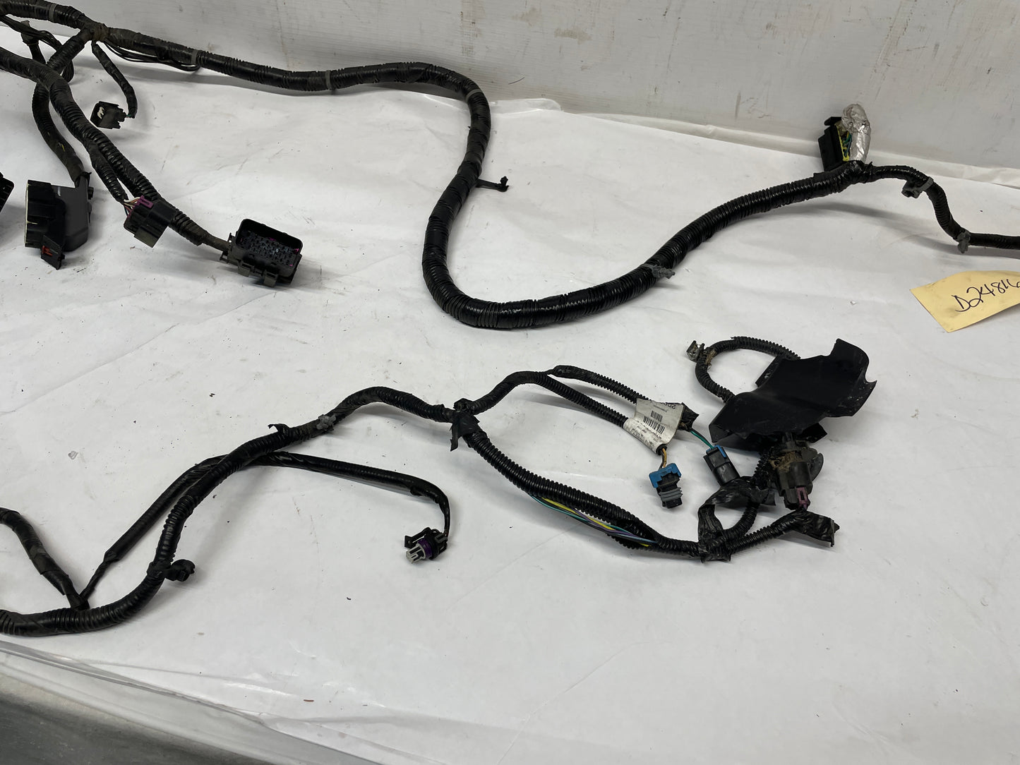 2012 Chevy Camaro SS HID Head Light Headlight Core Support Wire Wiring Harness HID OEM - Day's Parts Yard