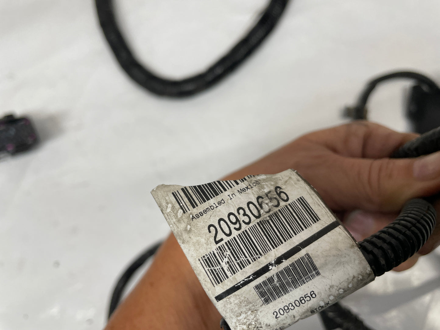 2012 Chevy Camaro SS HID Head Light Headlight Core Support Wire Wiring Harness HID OEM - Day's Parts Yard