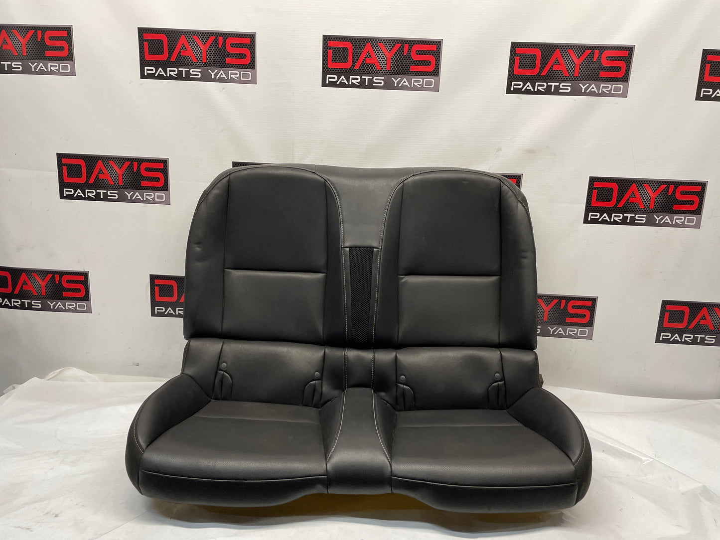 2012 Chevy Camaro SS Convertible Black Leather Rear Seat OEM - Day's Parts Yard