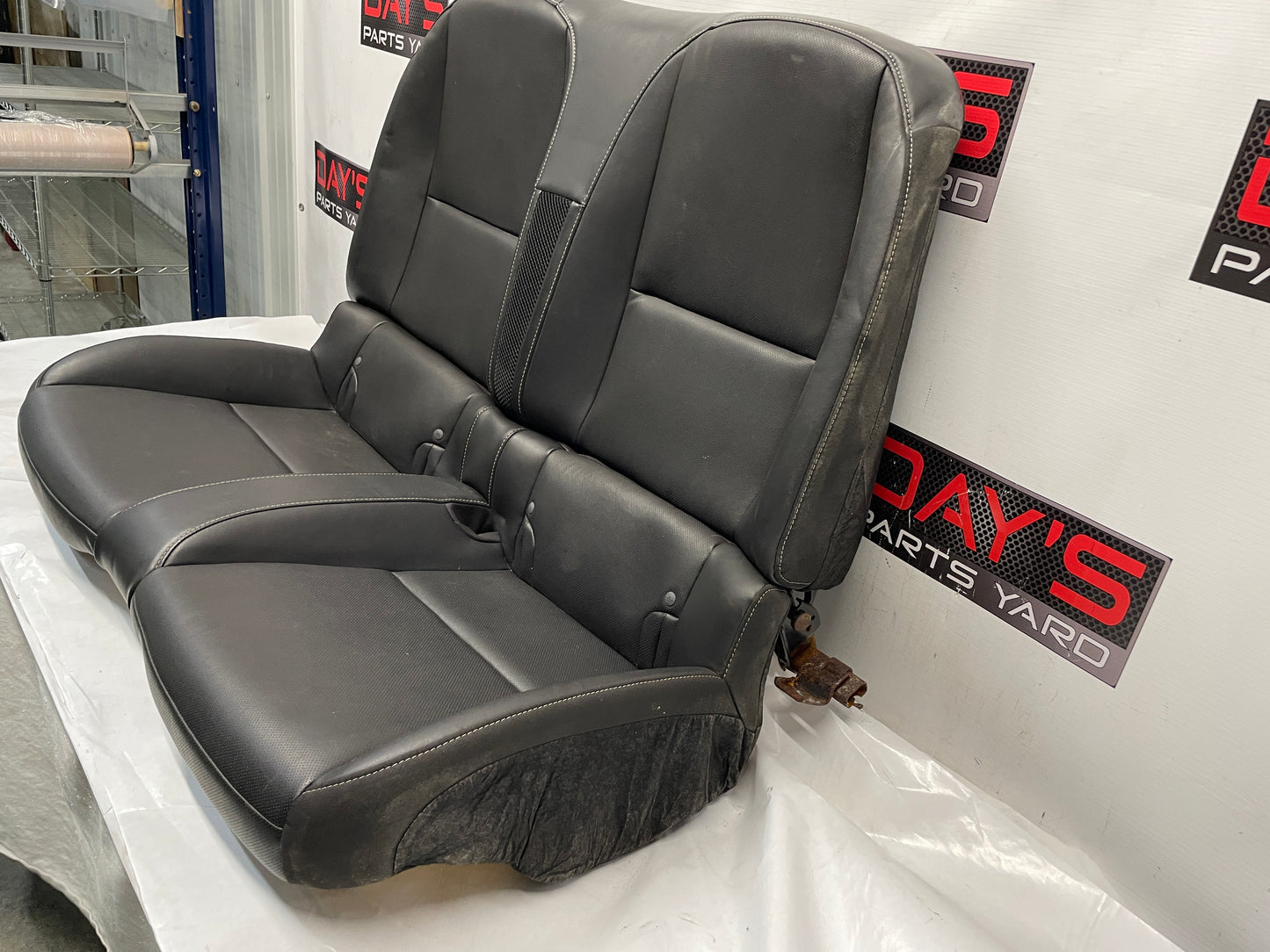 2012 Chevy Camaro SS Convertible Black Leather Rear Seat OEM - Day's Parts Yard