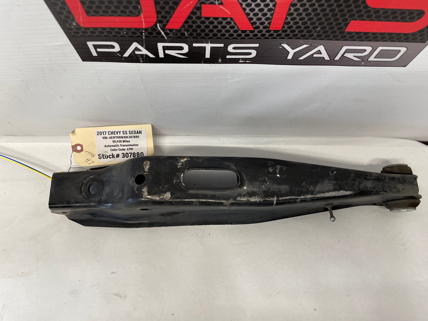2017 Chevy SS Sedan LH Driver Rear Lower Control Arm OEM - Day's Parts Yard