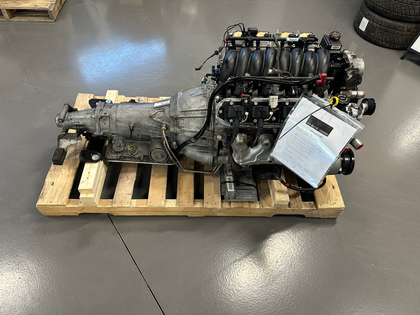 5.7 LS1 Engine 4L60 Automatic Transmission Drivetrain Pullout 128k