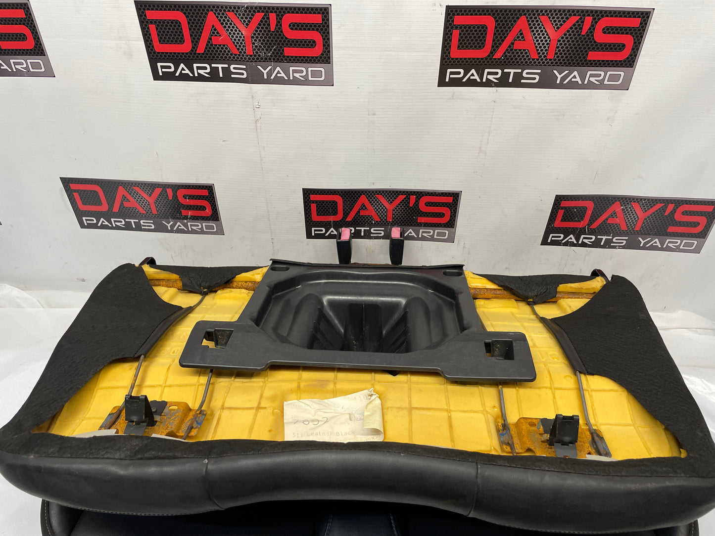 2012 Chevy Camaro SS Convertible Black Leather Rear Seat OEM - Day's Parts Yard