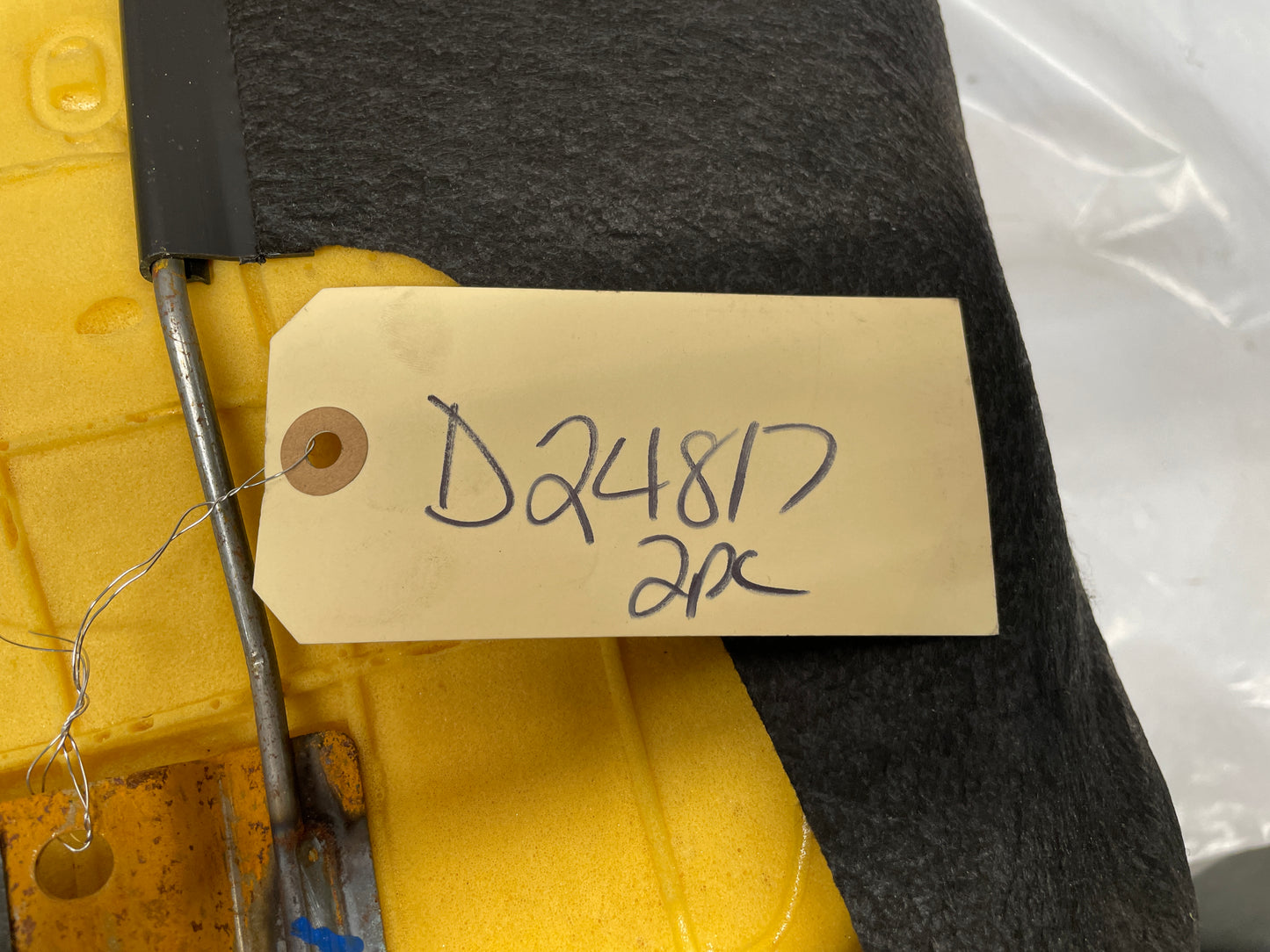 2012 Chevy Camaro SS Convertible Black Leather Rear Seat OEM - Day's Parts Yard