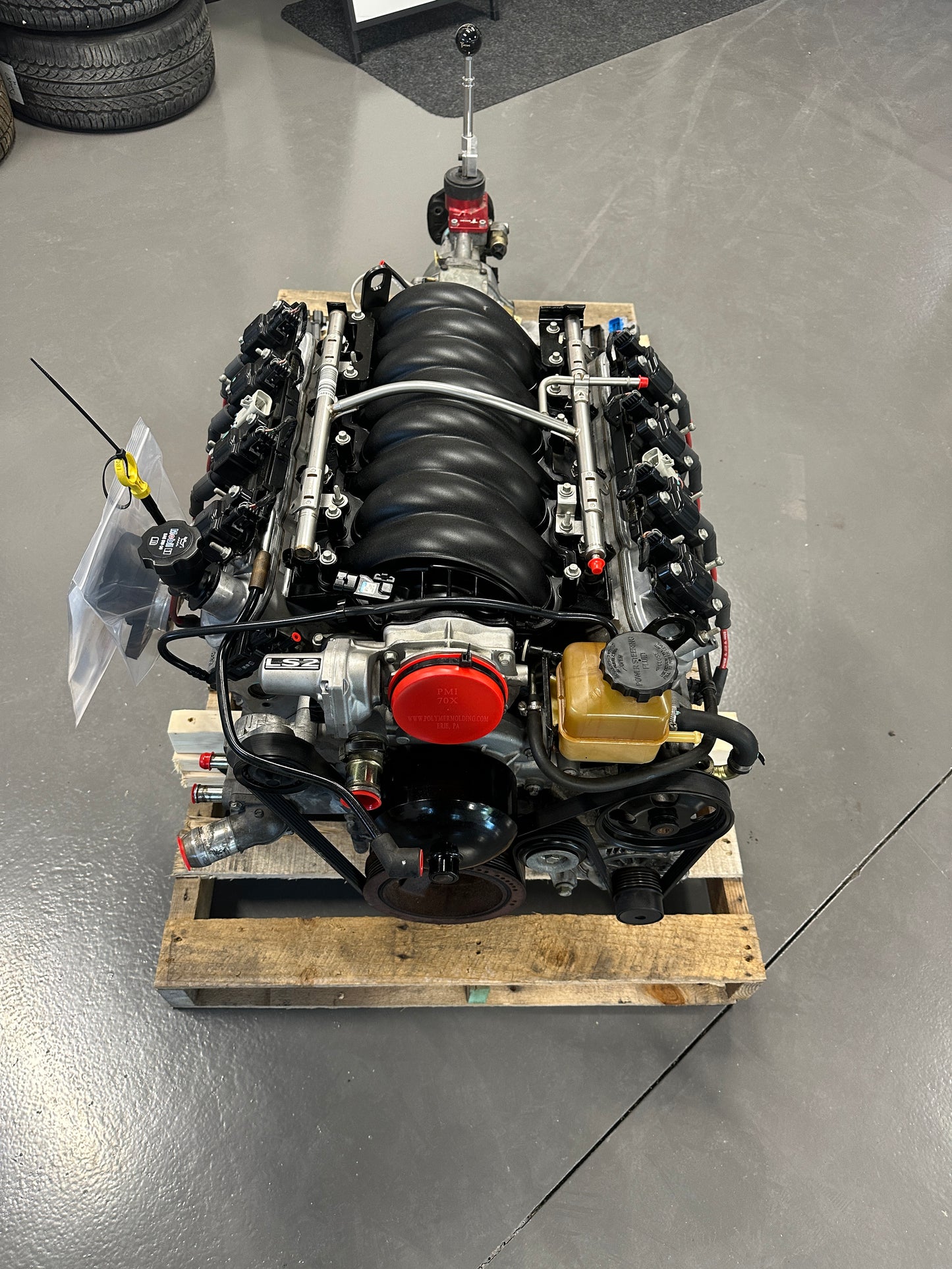 6.0 LS2 Engine T56 Manual Transmission Drivetrain Pullout 400HP 81k