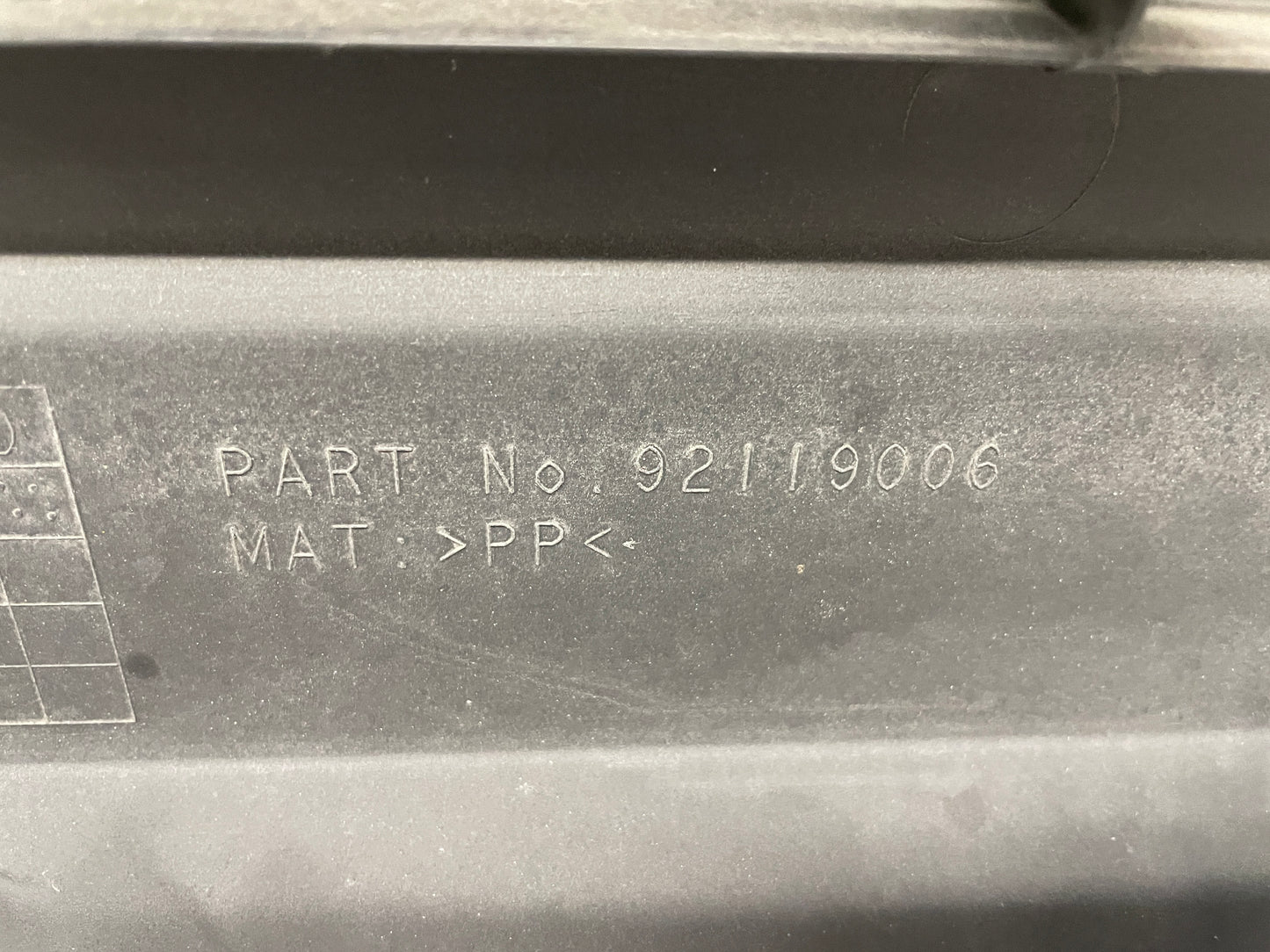 2006 Pontiac GTO Upper Radiator Core Support Air Baffle Cover Sight Shield OEM - Day's Parts Yard