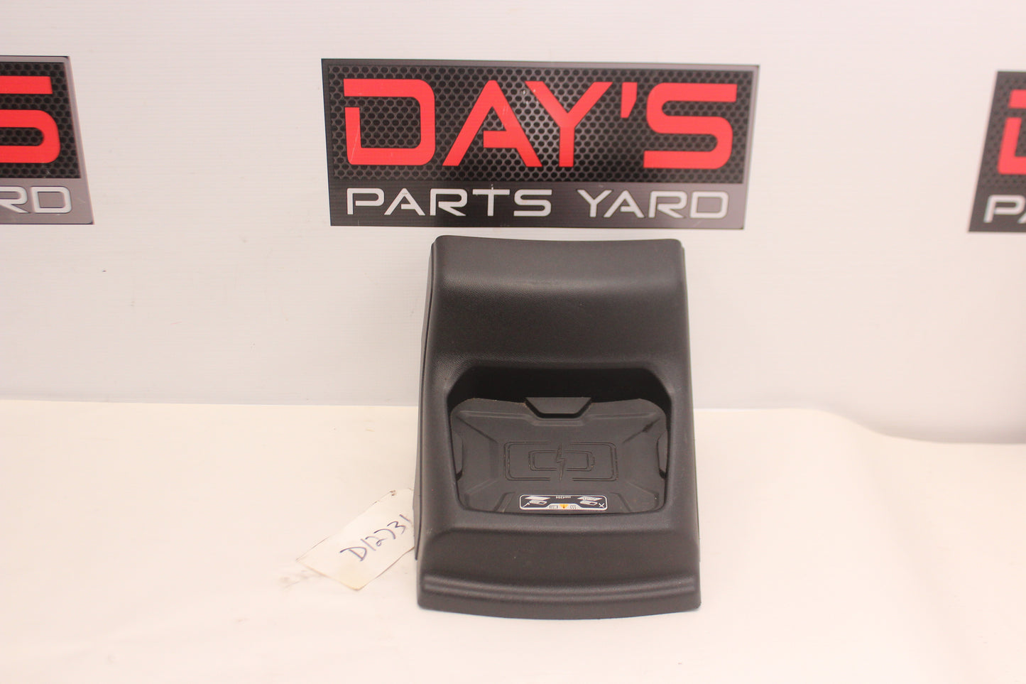 2017 Chevy Camaro SS Center Console Rear Trim Wireless Charging Pad OEM - Day's Parts Yard