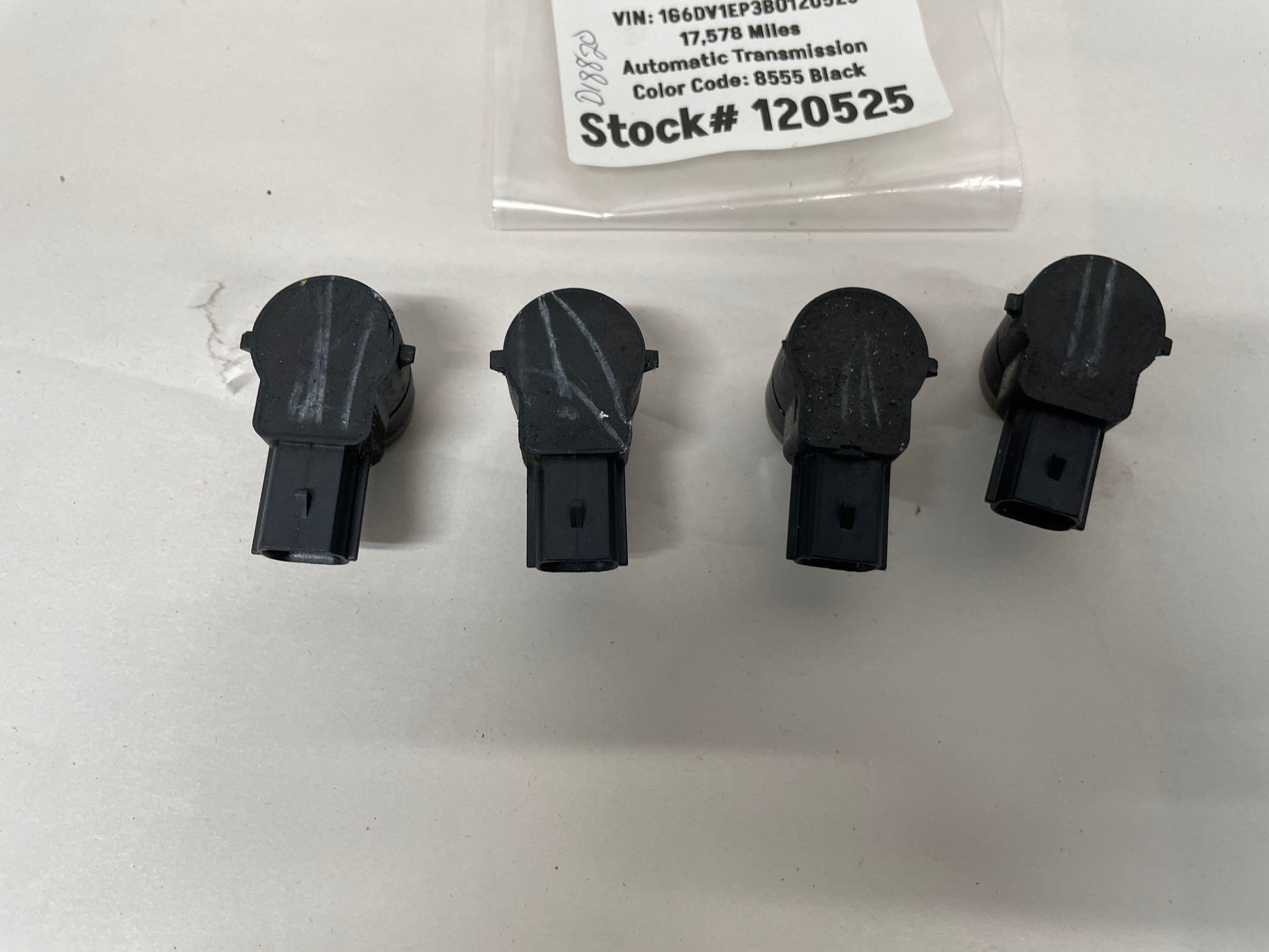 2011 Cadillac CTS-V Coupe Rear Bumper Backup Parking Sensor Set OEM - Day's Parts Yard