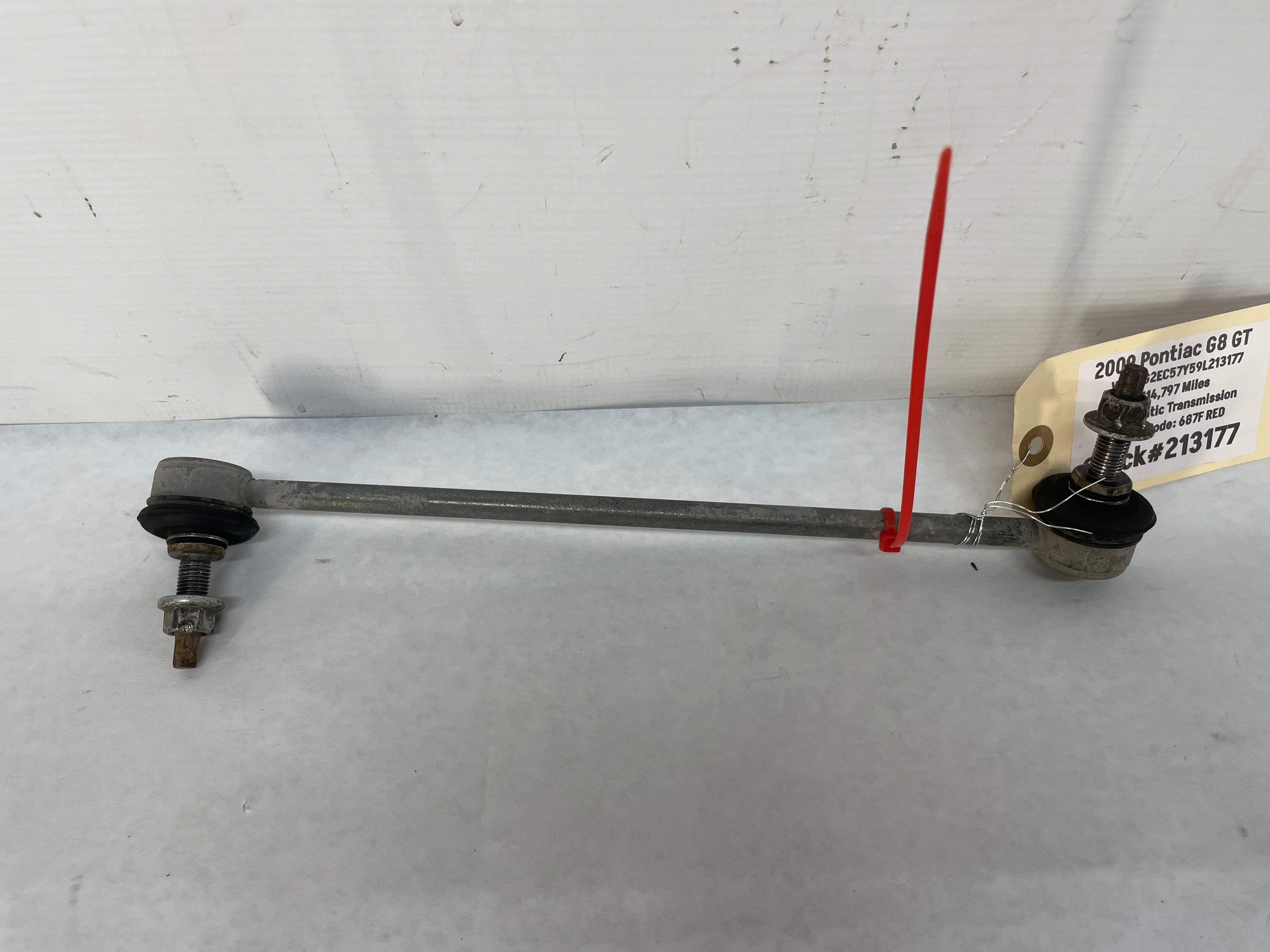 2009 Pontiac G8 GT RH Passenger Front Suspension Stabilizer Sway Bar L