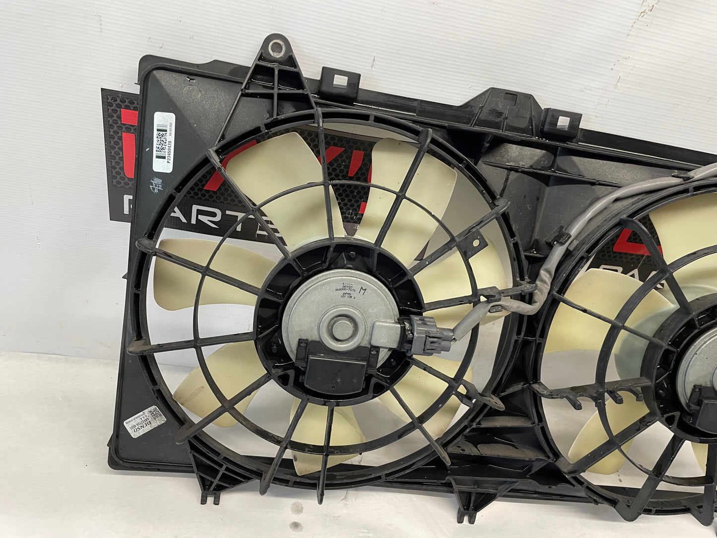 2015 Chevy Camaro SS 1LE Dual Radiator Cooling Fans Assembly OEM - Day's Parts Yard