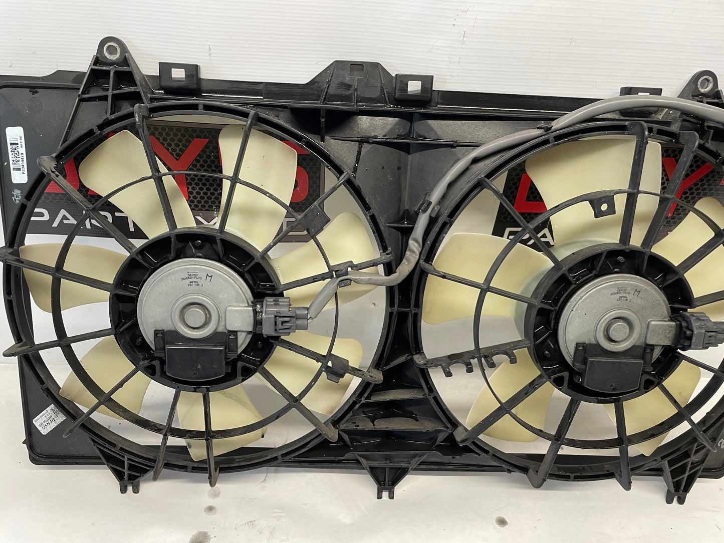 2015 Chevy Camaro SS 1LE Dual Radiator Cooling Fans Assembly OEM - Day's Parts Yard