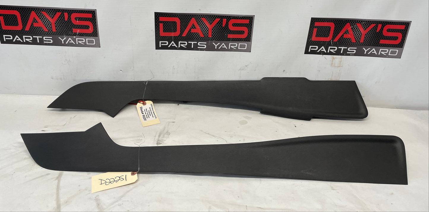 2015 Chevy Camaro SS 1LE RH & LH Center Console Side Extension Trims Panels OEM - Day's Parts Yard