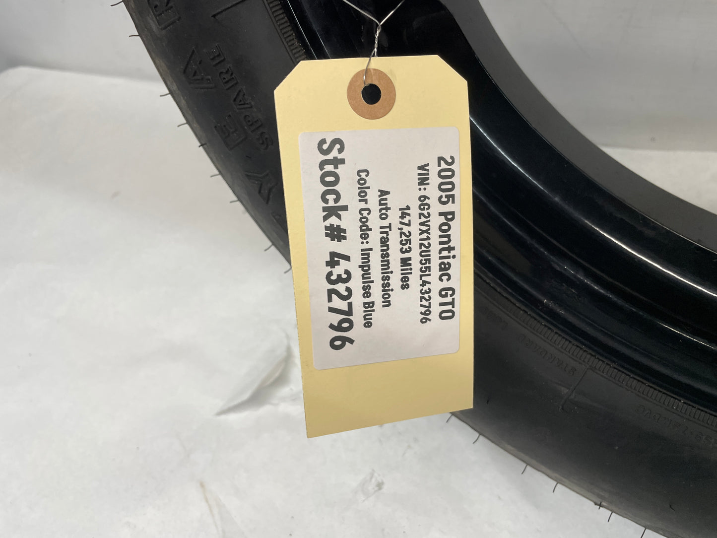 2005 Pontiac GTO Compact Spare Wheel & Tire OEM - Day's Parts Yard