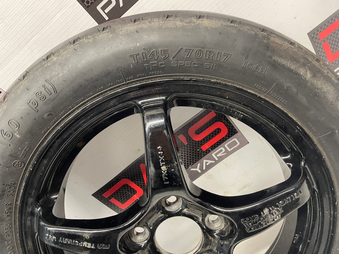 2005 Pontiac GTO Compact Spare Wheel & Tire OEM - Day's Parts Yard