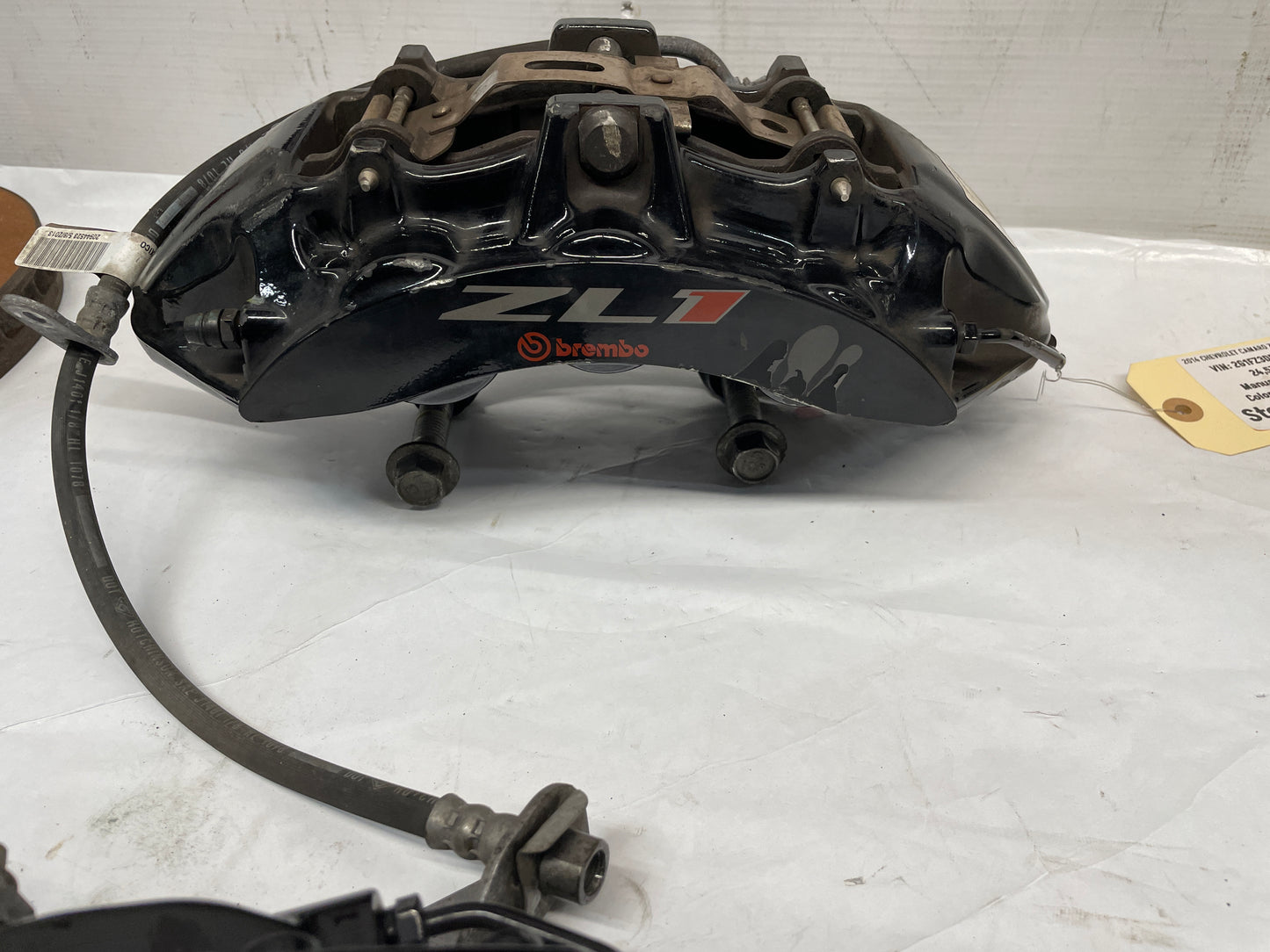 2014 Chevy Camaro ZL1 Front and Rear Brembo Brake Calipers and Rotors OEM - Day's Parts Yard