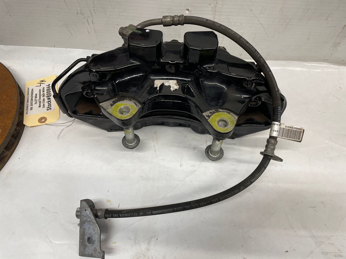 2014 Chevy Camaro ZL1 Front and Rear Brembo Brake Calipers and Rotors OEM - Day's Parts Yard