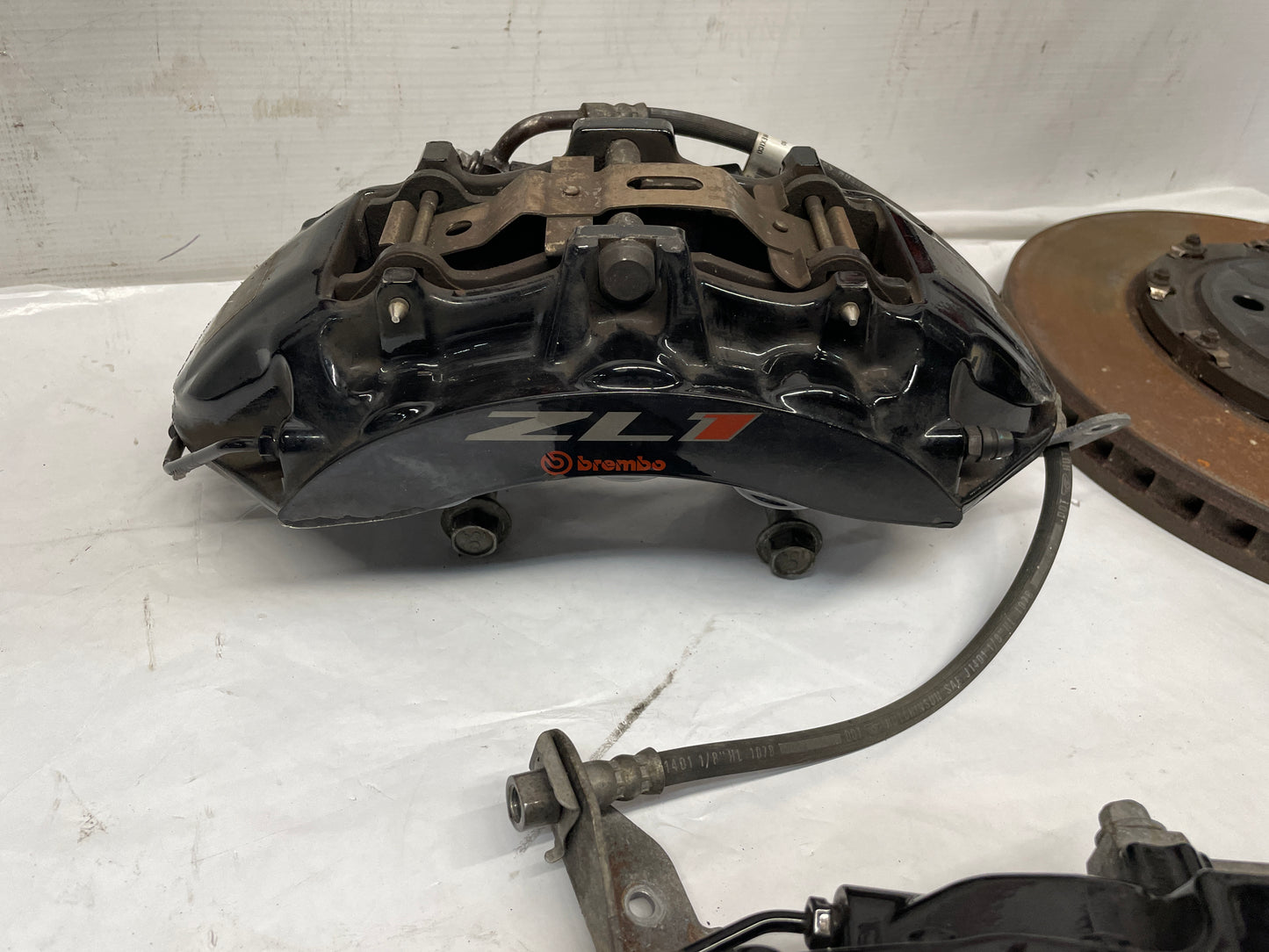 2014 Chevy Camaro ZL1 Front and Rear Brembo Brake Calipers and Rotors OEM - Day's Parts Yard