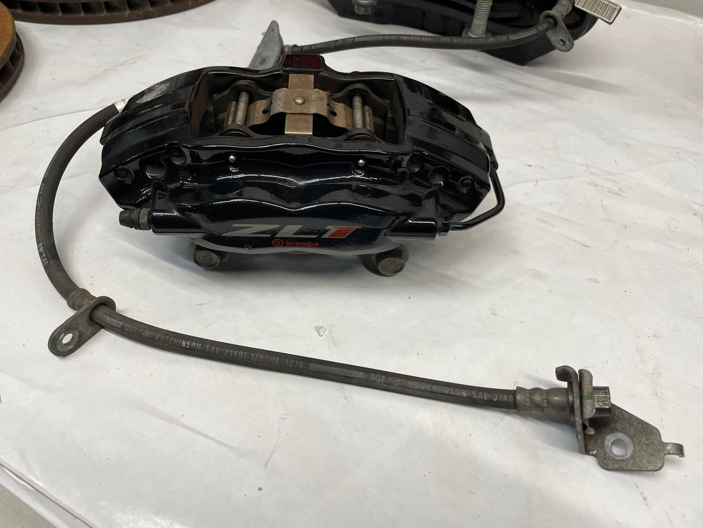 2014 Chevy Camaro ZL1 Front and Rear Brembo Brake Calipers and Rotors OEM - Day's Parts Yard