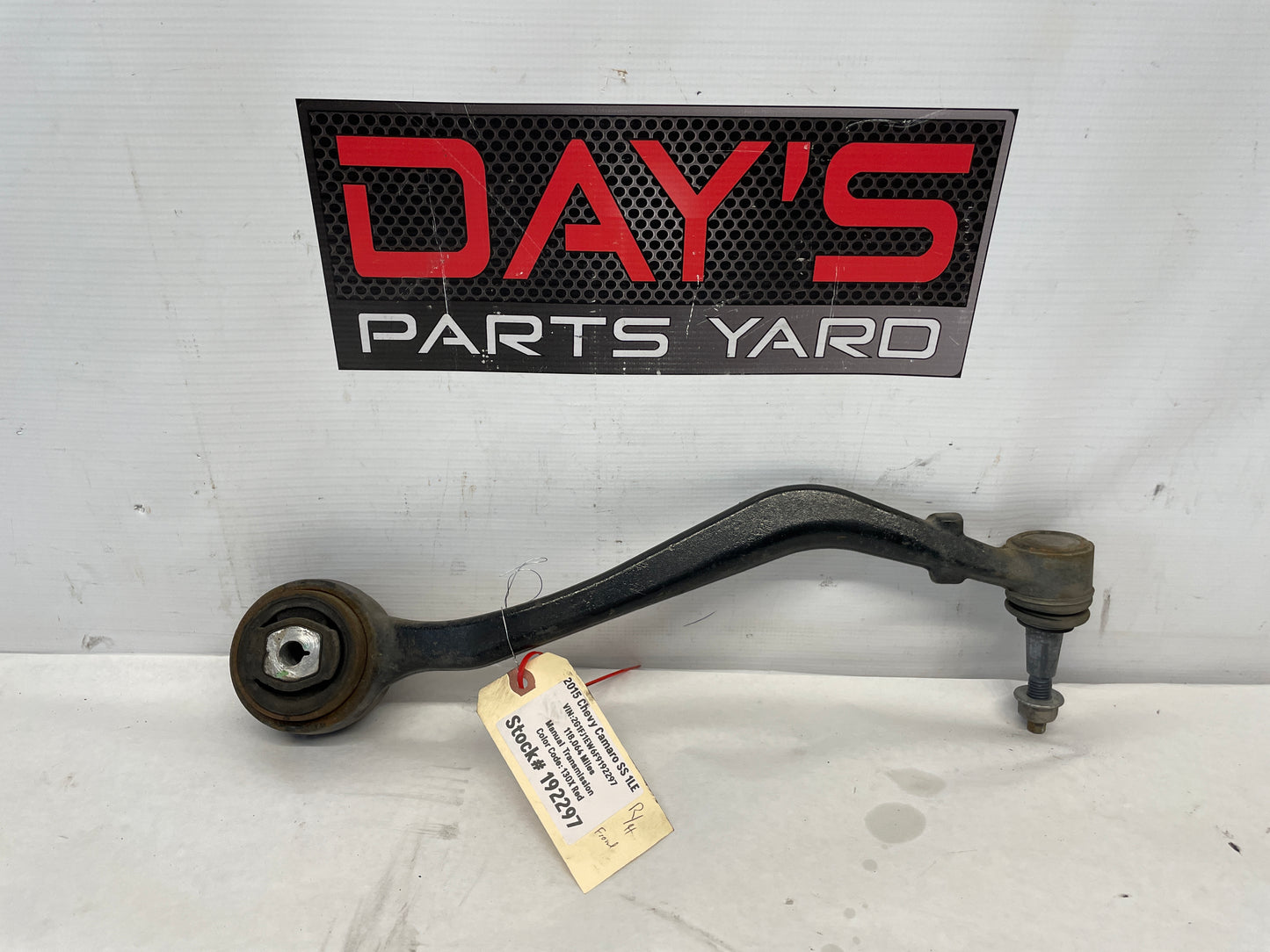 2015 Chevy Camaro SS RH Passenger Front Lower Suspension Control Arm OEM - Day's Parts Yard