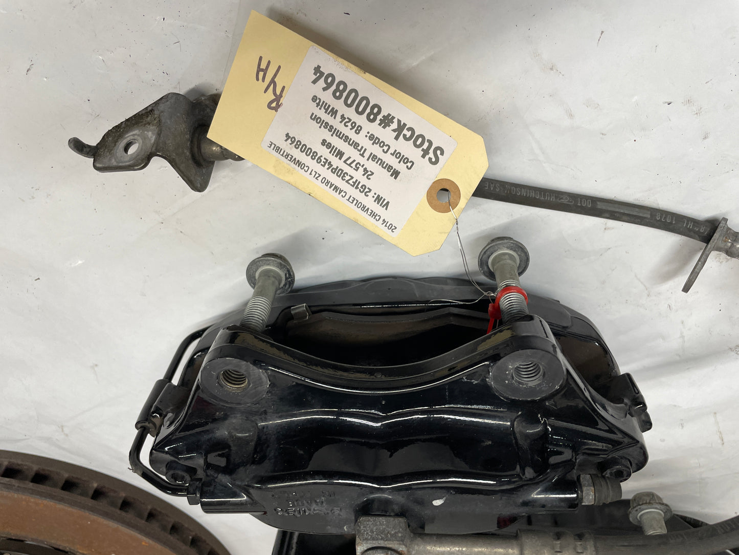 2014 Chevy Camaro ZL1 Front and Rear Brembo Brake Calipers and Rotors OEM - Day's Parts Yard