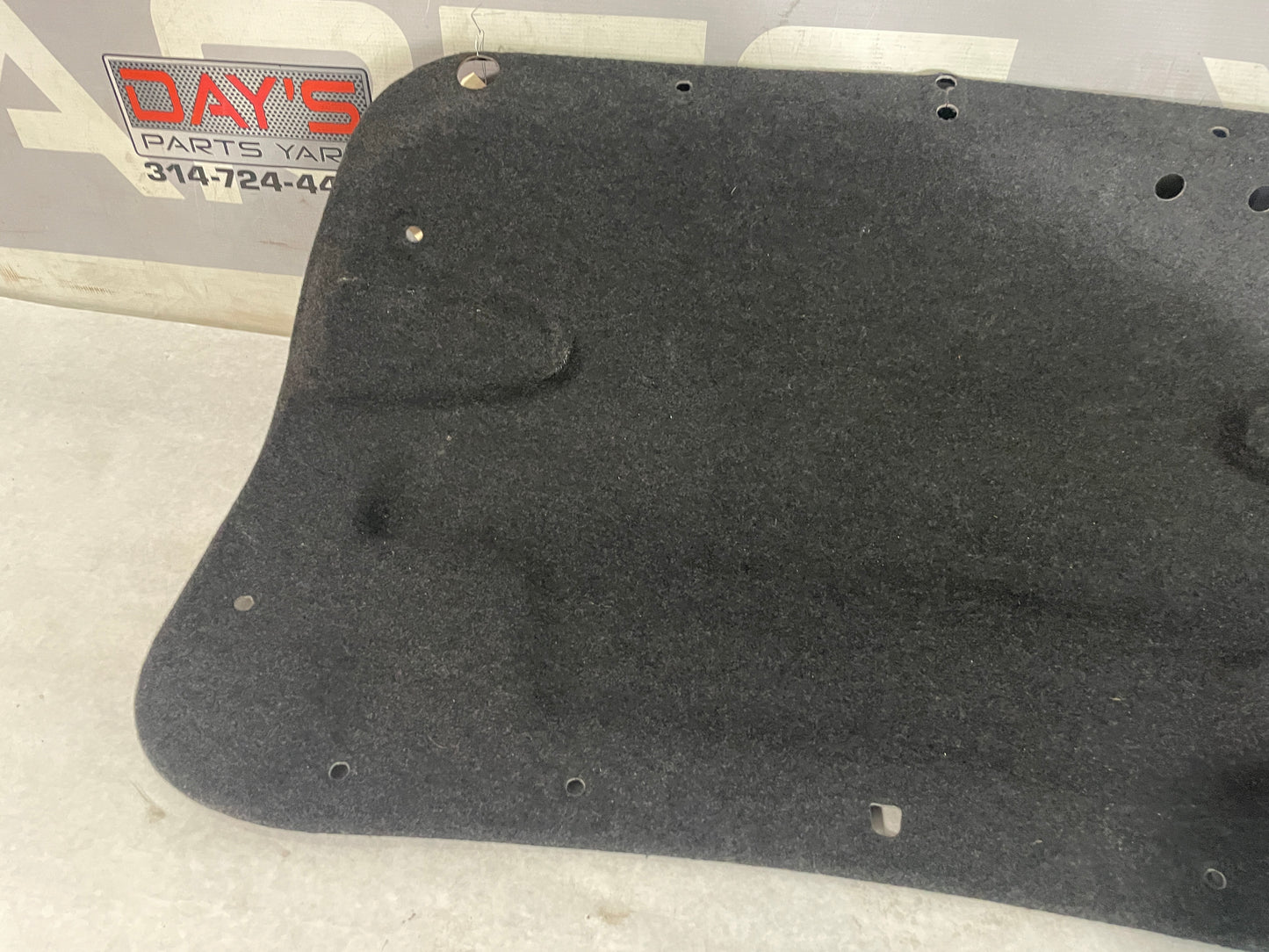 2017 Chevy SS Sedan Trunk Lid Liner Deck Carpet OEM - Day's Parts Yard