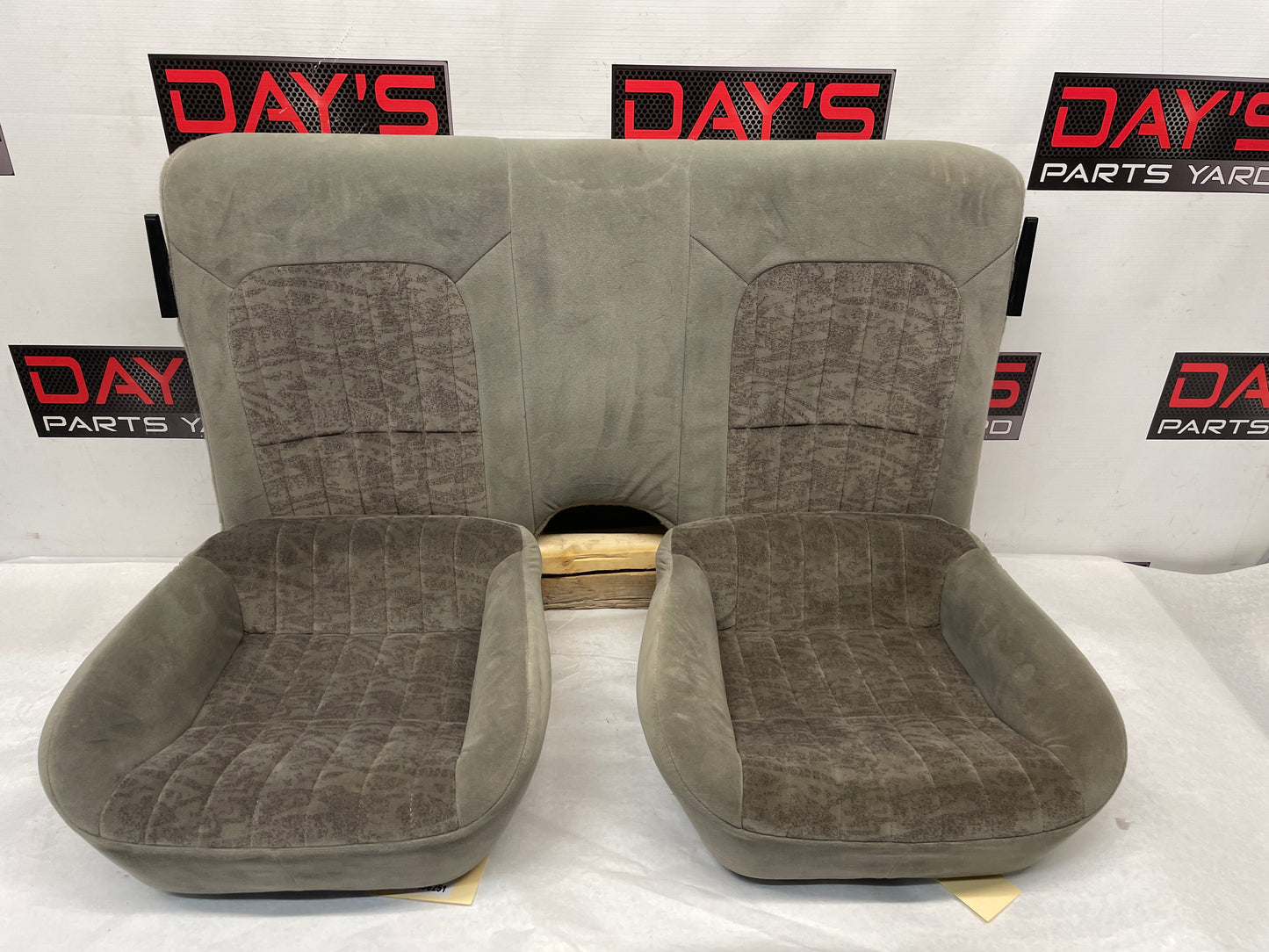 2002 Chevy Camaro Z28 Seats Fronts and Rears Gray Grey Cloth OEM - Day's Parts Yard