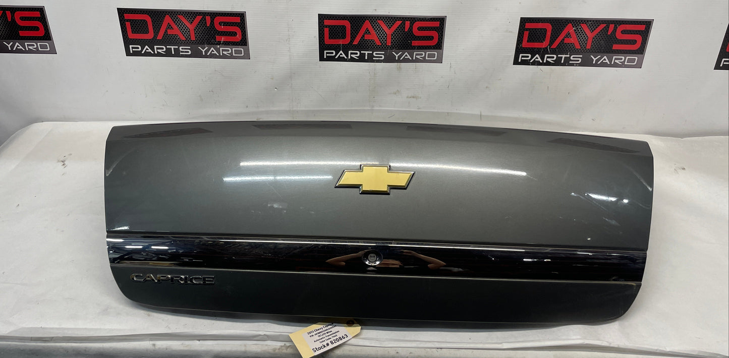 2013 Chevy Caprice Trunk Deck Lid OEM - Day's Parts Yard