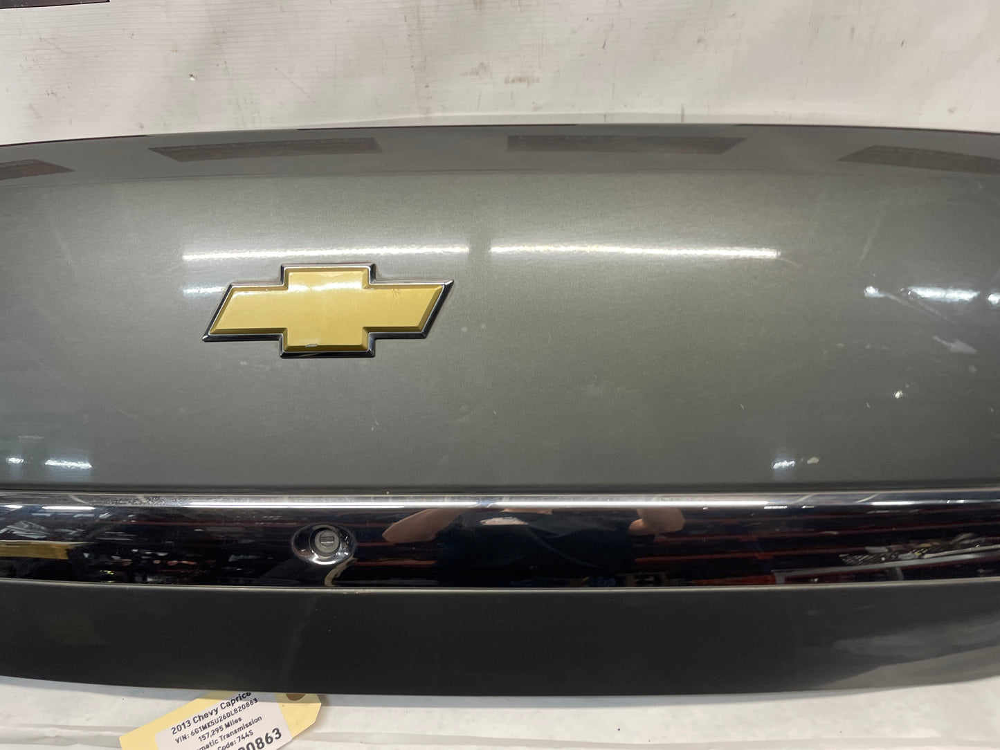 2013 Chevy Caprice Trunk Deck Lid OEM - Day's Parts Yard