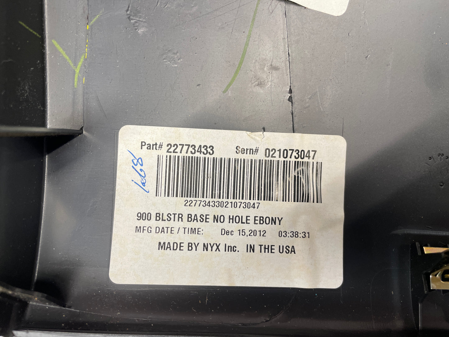 2013 GMC Sierra C1500 SLE Steering Column Knee Trim Bolster OEM Ebony - Day's Parts Yard